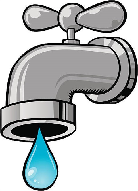 Water faucet clip art